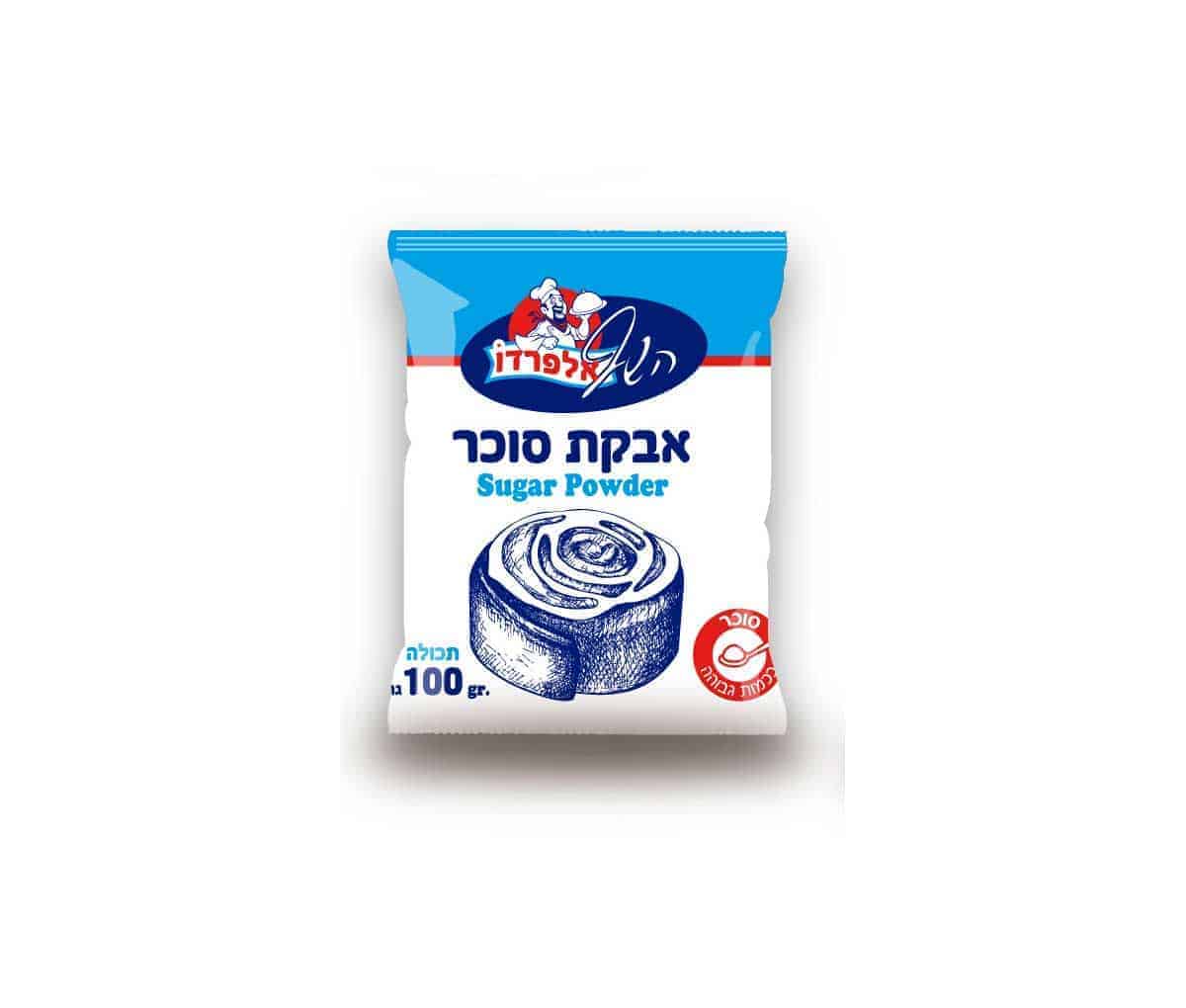 אבקת סוכר 100 גרם