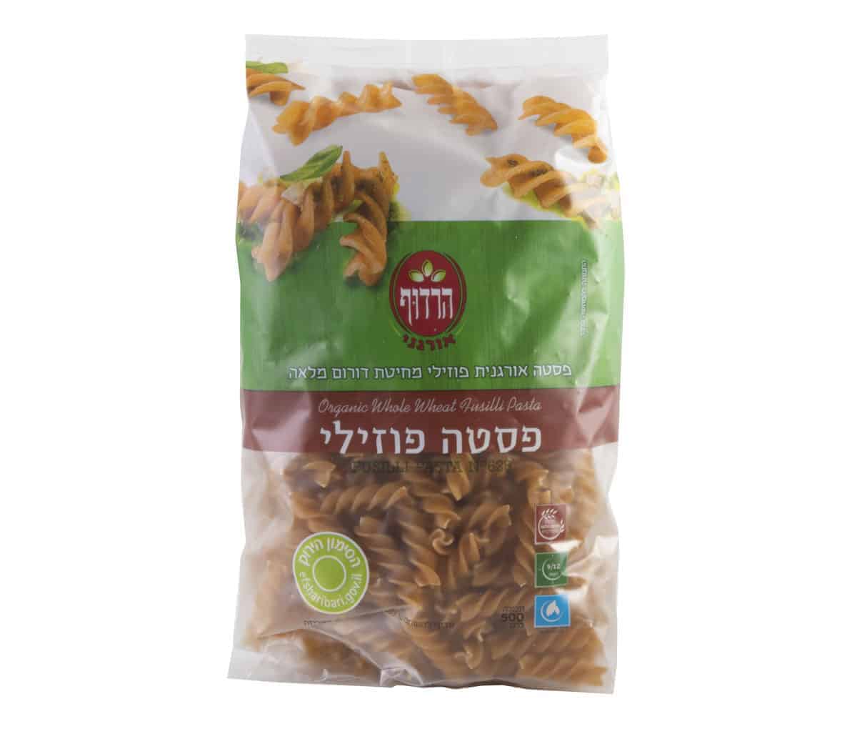 פוסילי אורגני מלא אורגני 500 גר