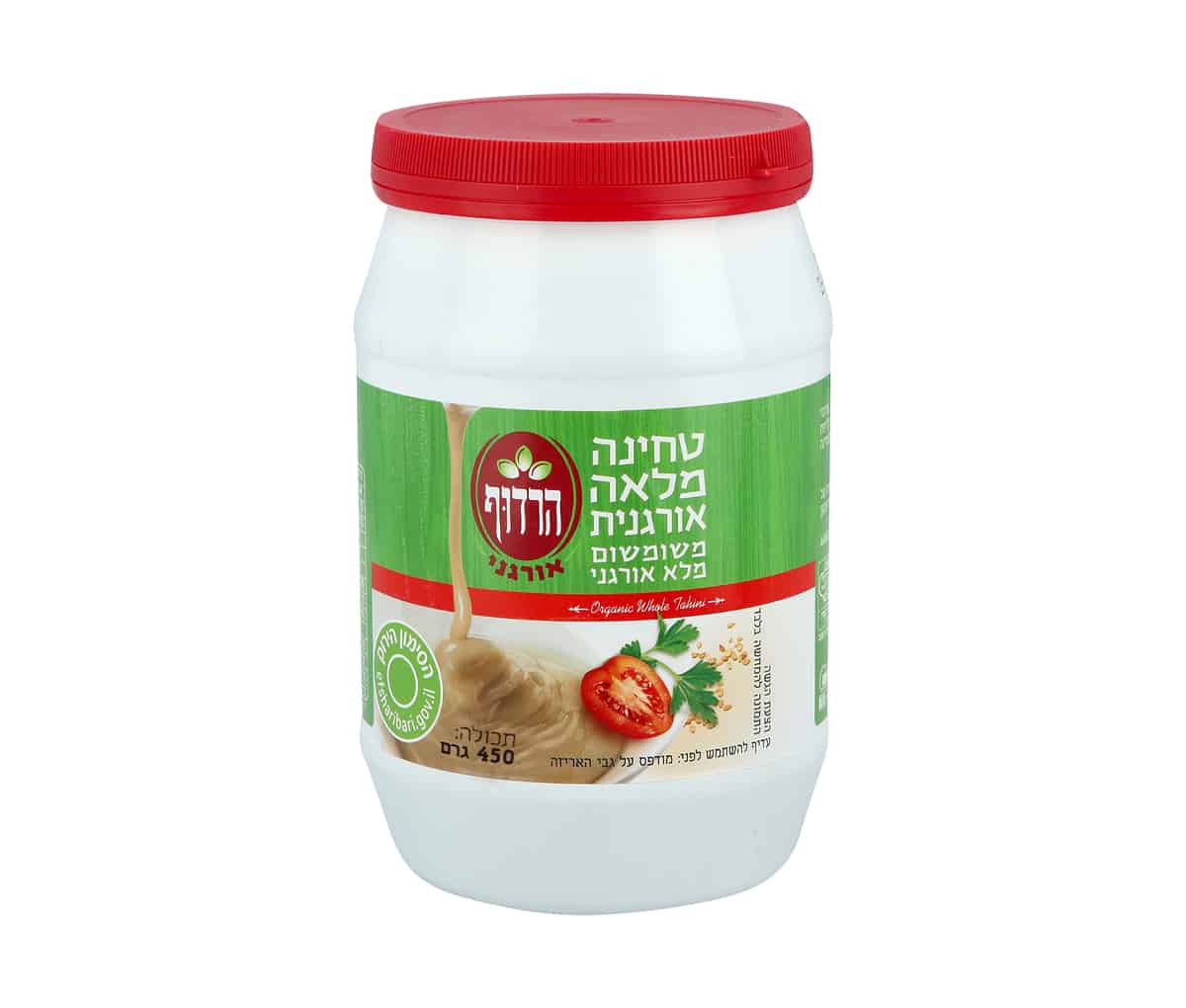 טחינה מלאה אורגני 450 גרם