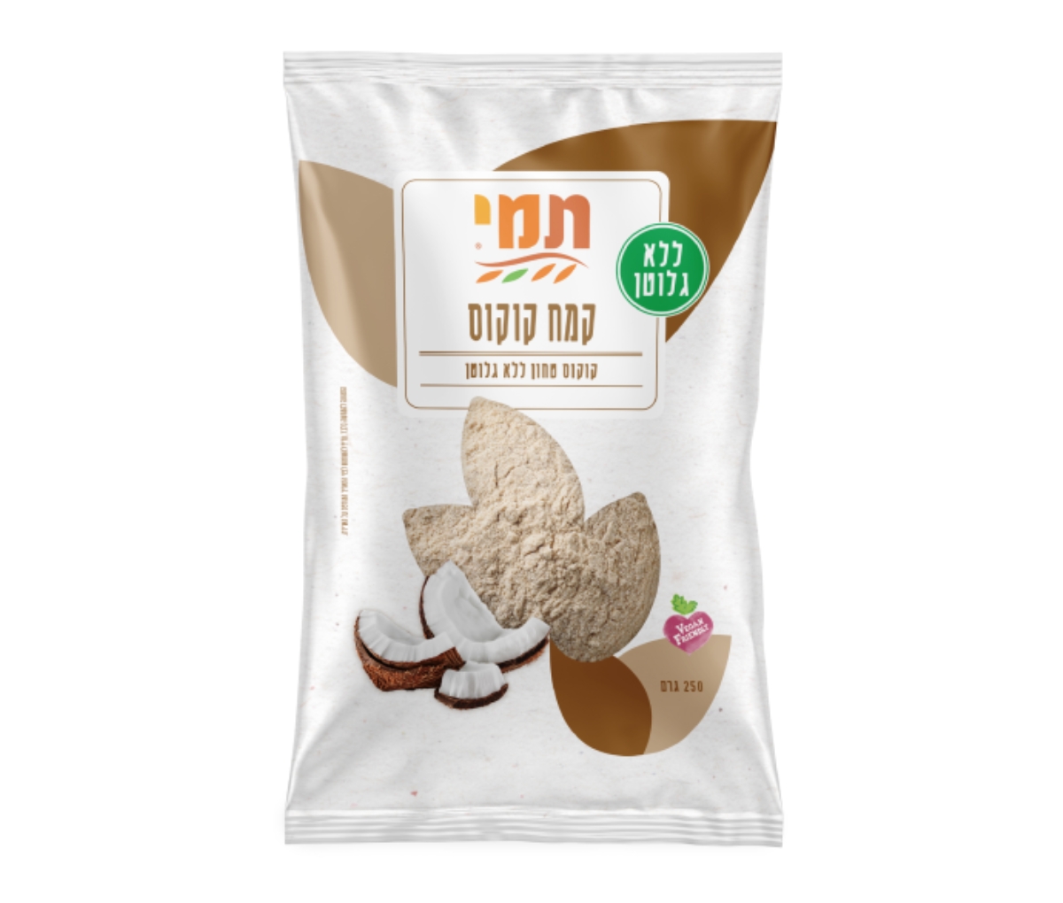 תמי קמח קוקוס ללא גלוטן 250 גר איטליאנו